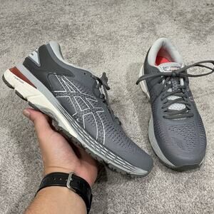 Asics Gel Kayano 25 Running Shoes Women Size 9 Wide Gray 1012A032